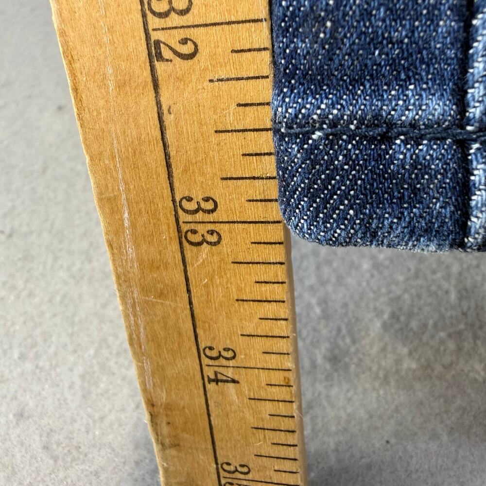 Judy Blue Jeans Women's 5/27 Dark Blue Uptown Funk Patch Pocket Flare NWT - Picture 14 of 15